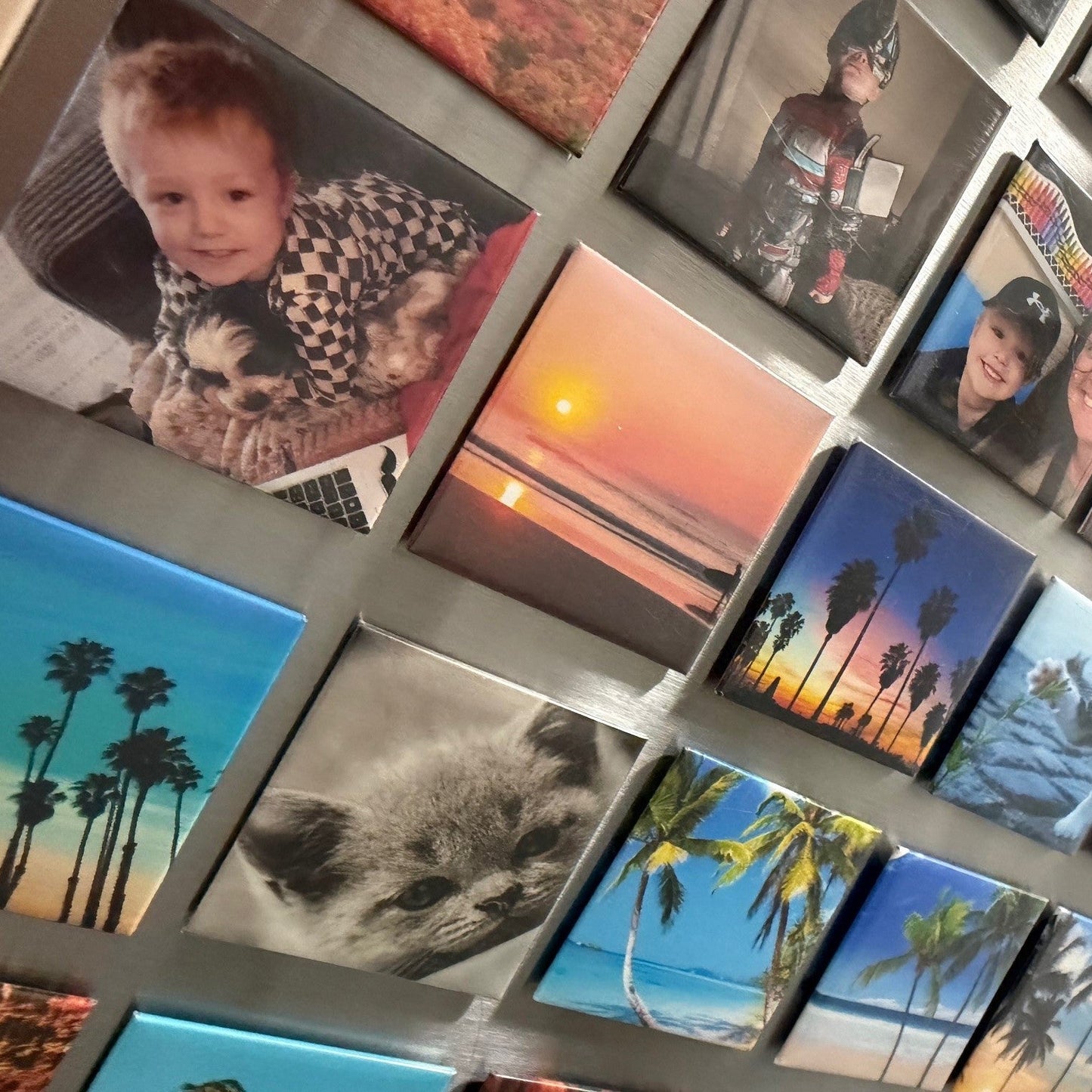 Set of 9 Personalized Magnets